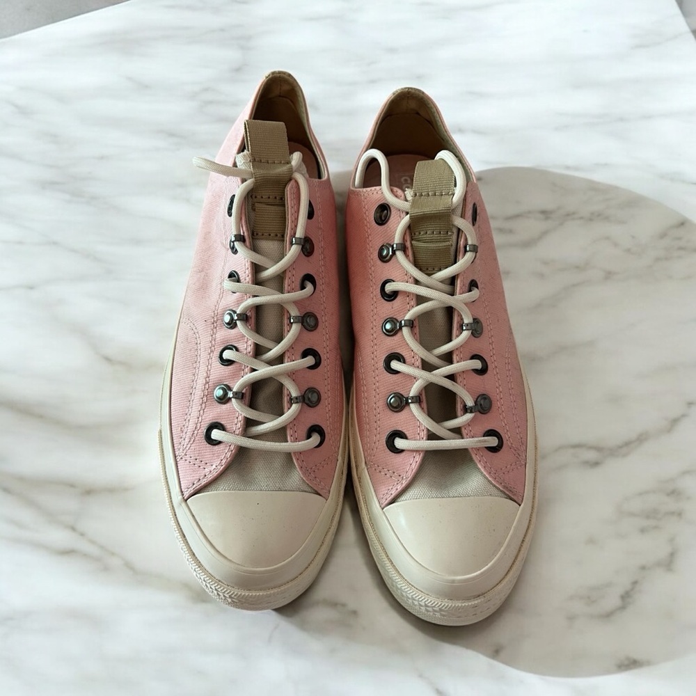 Converse Chuck 70 Low “Donut Glaze” Pink & Tan Sneakers – Women’s 10.5